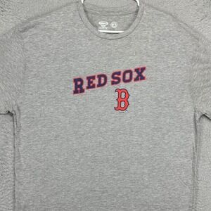 Boston Red Sox Sleepwear Shirt Men XL Grey MLB Baseball Concepts Sport EUC